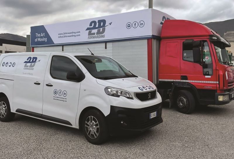 2B FORWARDING fleet kiw