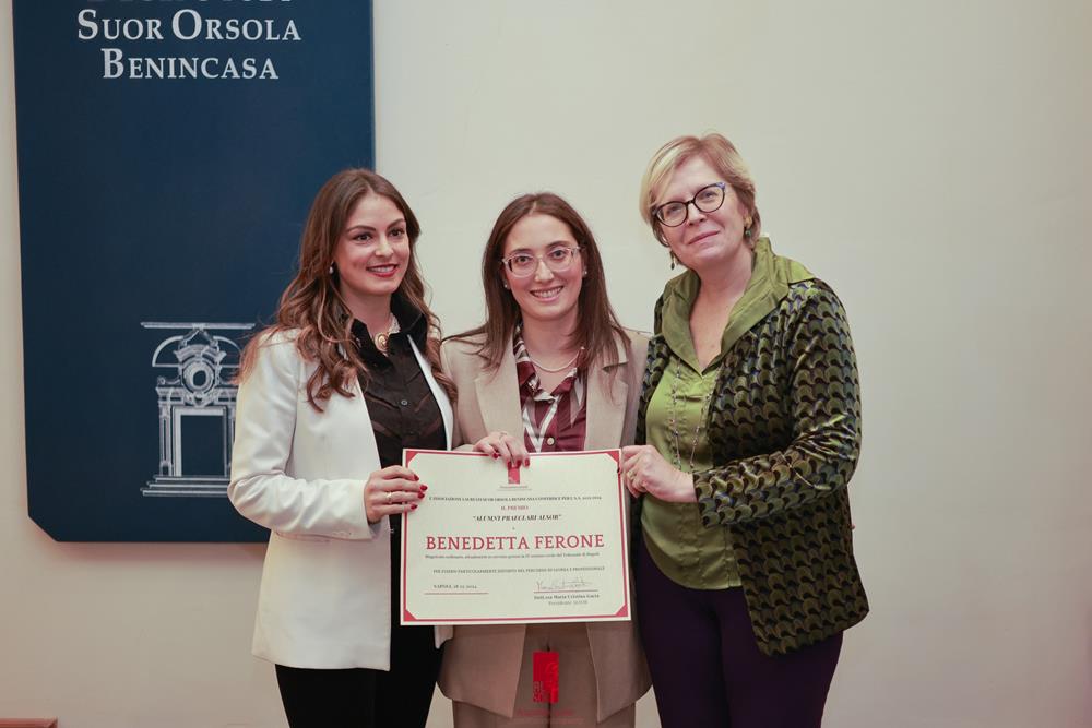 Benedetta-Ferone-magistrato-del-Tribunale-di-Napoli-Copy L'annuario dei Laureati eccellenti: il Suor Orsola Benincasa premia i suoi 'Alumni Praeclari'