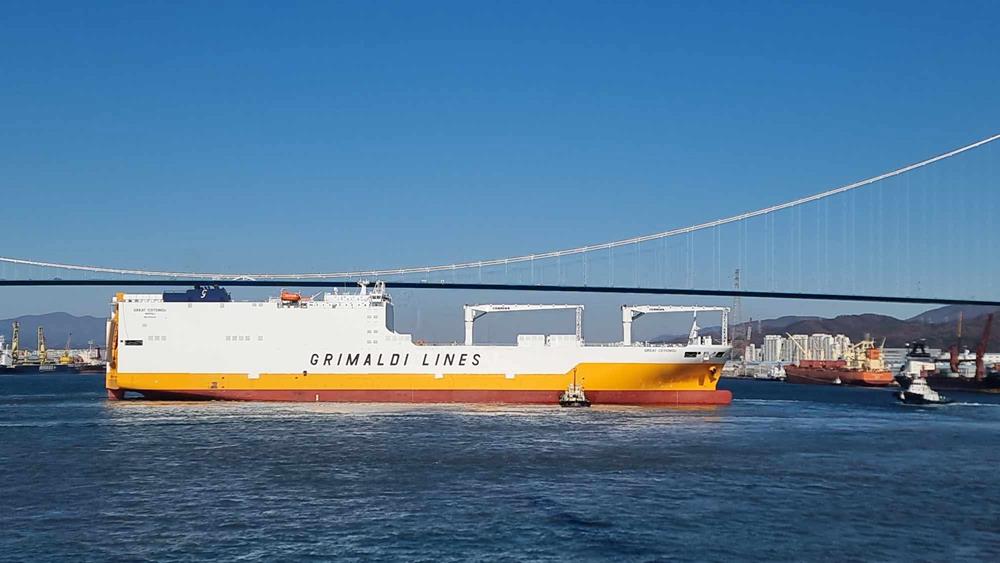Great-Cotonou-Copy La Great Cotonou entra nella flotta Grimaldi e inaugura il servizio Cina-Africa Occidentale