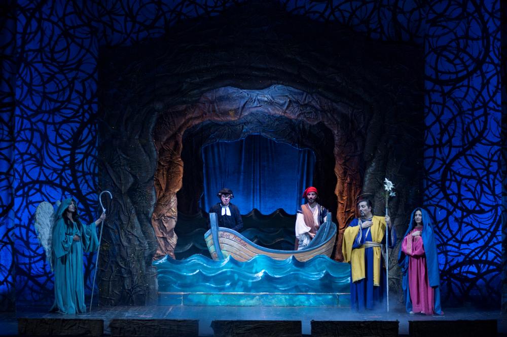 Scena dello spettacolo la Cantata dei Pastori 1 low