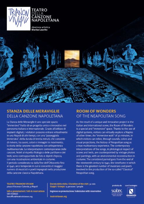 flyer-low Trianon Viviani, riapre al pubblico la 'Stanza delle Meraviglie'