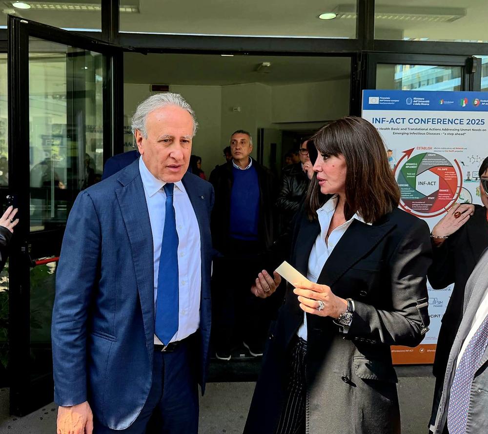 INF-ACT-foto-Bernini-Lorito-2-Copy Napoli capitale della ricerca: alla Federico II la conferenza INF-ACT 2025 sulle malattie infettive