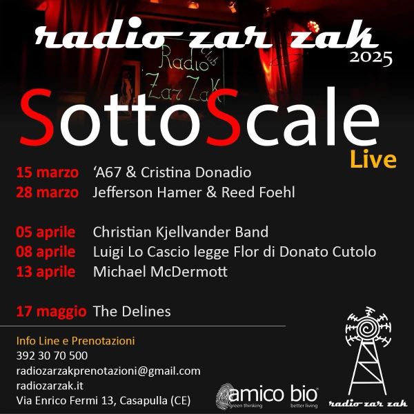 Programma-Nona-Edizone-SottoScale-low Luigi Lo Cascio legge 'Flor' di Donato Cutolo al SottoScale di Radio Zar Zak a Casapulla