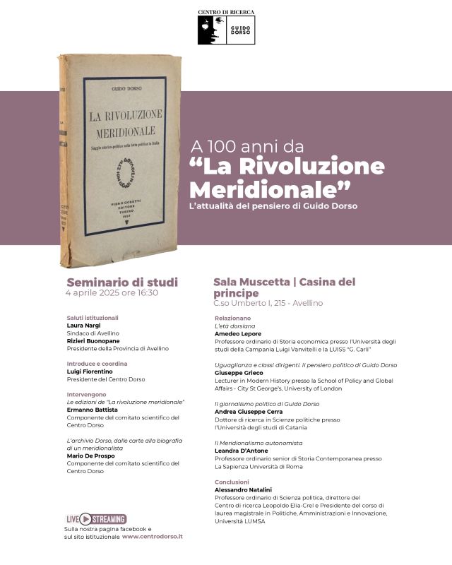 WhatsApp-Image-2025-04-04-at-10.51.44-1-low A cento anni da 'La Rivoluzione Meridionale', Guido Dorso e l’attualità dell'idea meridionalista