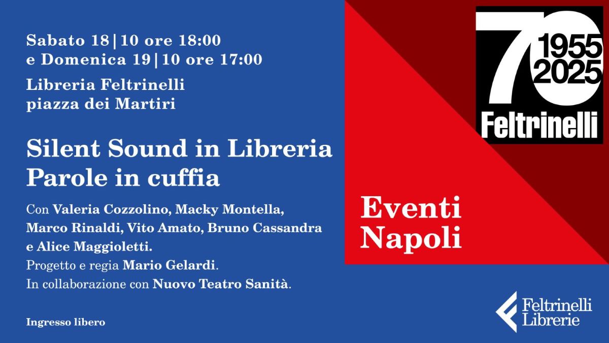 Silent Sound – Libri in cuffia: l’esperienza immersiva di Feltrinelli tra lettura, voce e spazio 5 silent sound 1 1200